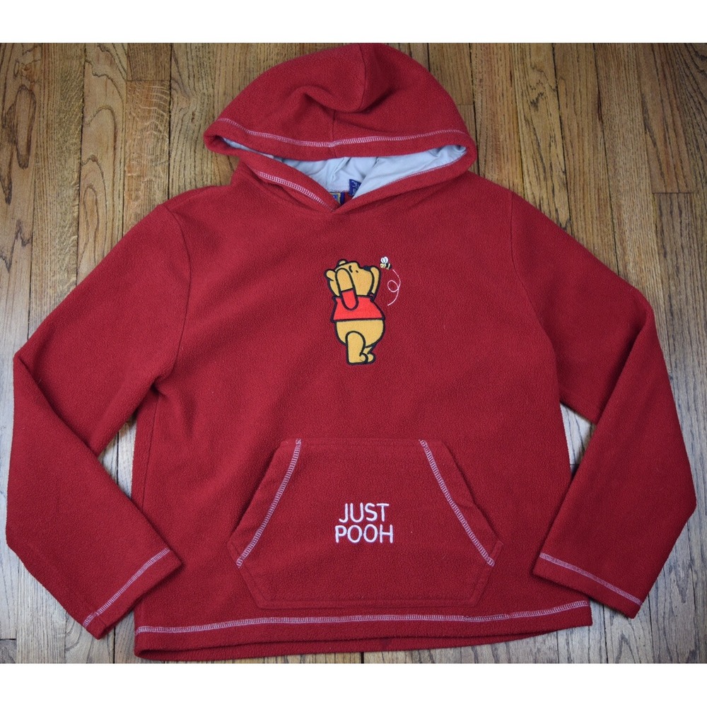 Vintage 90s Winnie The Pooh 100 Acre Collection Embroidered Sweatshirt Sz Medium